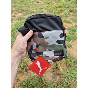 Puma Crossbody Camo Bag Pack Small Zip New